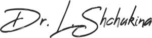 Dr. L. Shchukina Signature