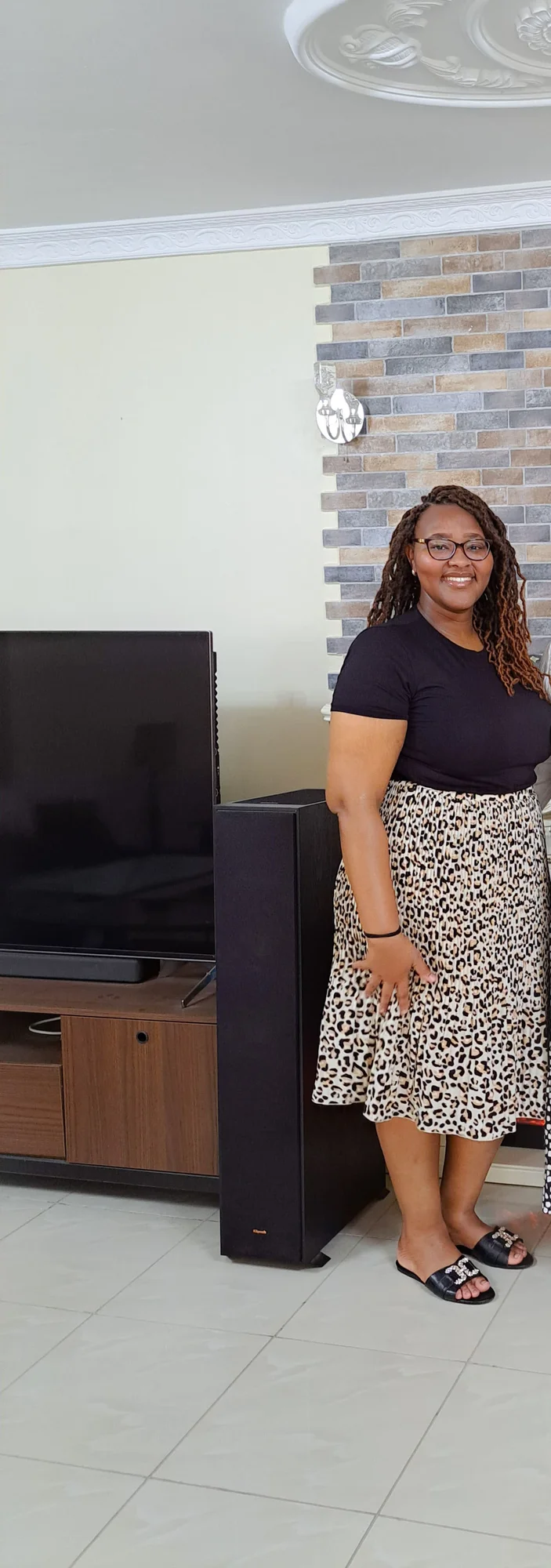 Patience Kavivya prior to her Gastric Balloon procedure at Nairobi Bariatric Center